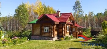 Бревенчатый дом в СНТ Ветеран в Дегтярске - degtyarsk.yutvil.ru